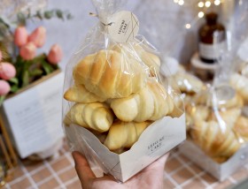 Bánh cua mềm size mini (túi 10 cái)